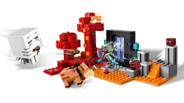 Nether Portal Ambush Minecraft LEGO - 2