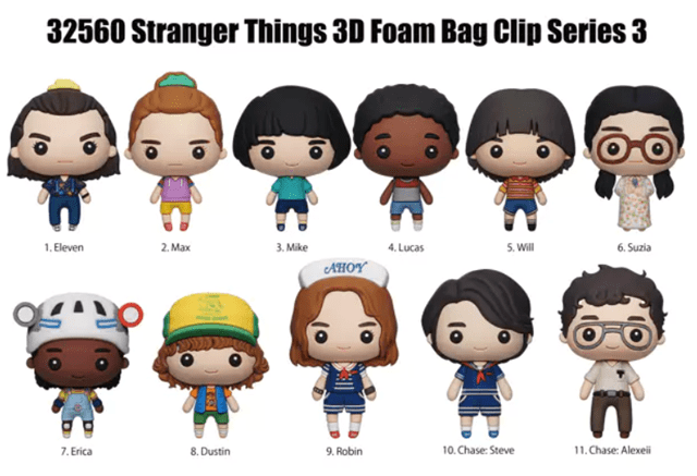 Stranger Things Series 3 Bagclip (Bag Clip) - 2
