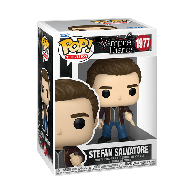 Stefan Salvatore With Chance Of Chase 1977 The Vampire Diaries Funko Pop Vinyl - 2