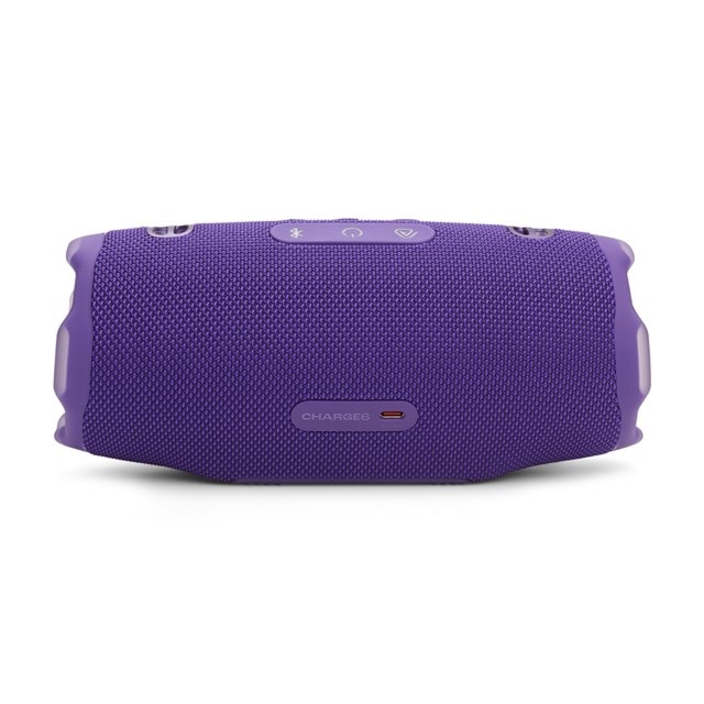 JBL Charge 6 Purple Bluetooth Speaker - 2
