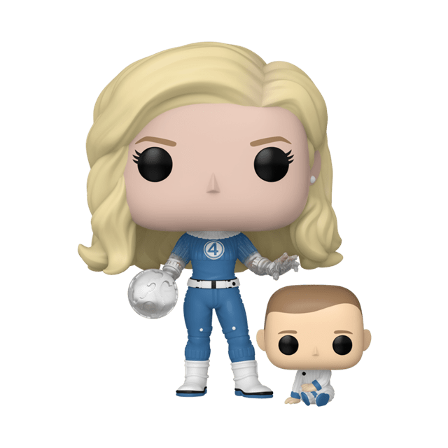 Invisible Woman & Franklin 1514 Fantastic Four First Steps Funko Pop Vinyl & Buddy - 1