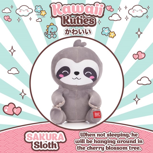 Sloth Kawaii Kuties Plush - 2
