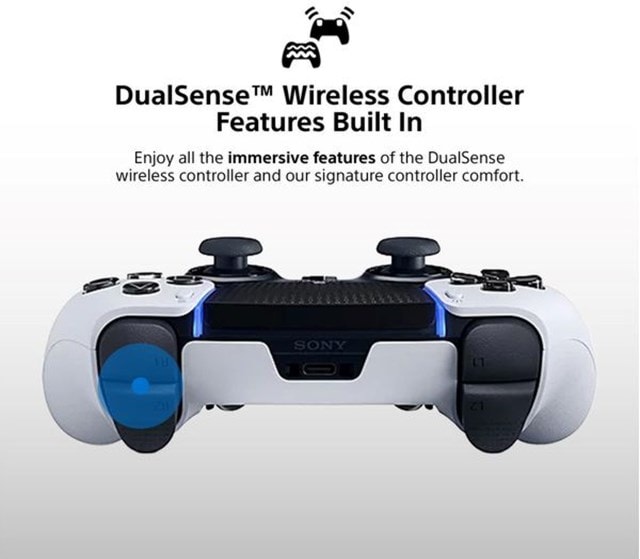 Official PlayStation 5 DualSense Edge Wireless Controller V2 - White - 5