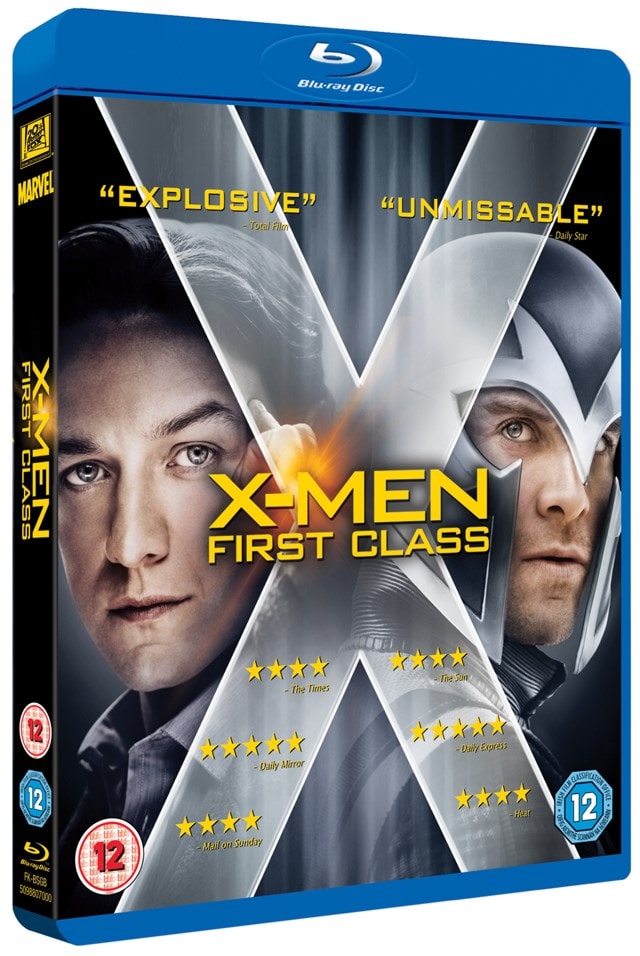 X Men First Class Blu Ray Free Shipping Over 20 Hmv Store