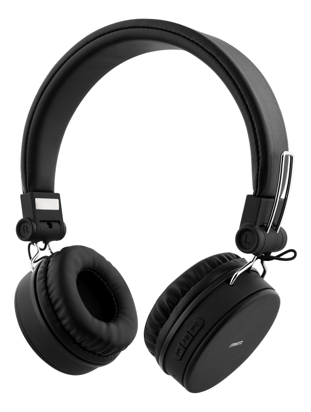 Streetz HL-BT400 Black Bluetooth Headphones - 1