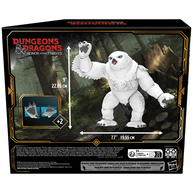 Owlbear/Doric Dungeons & Dragons Honor Among Thieves Golden Archive Action Figure - 4