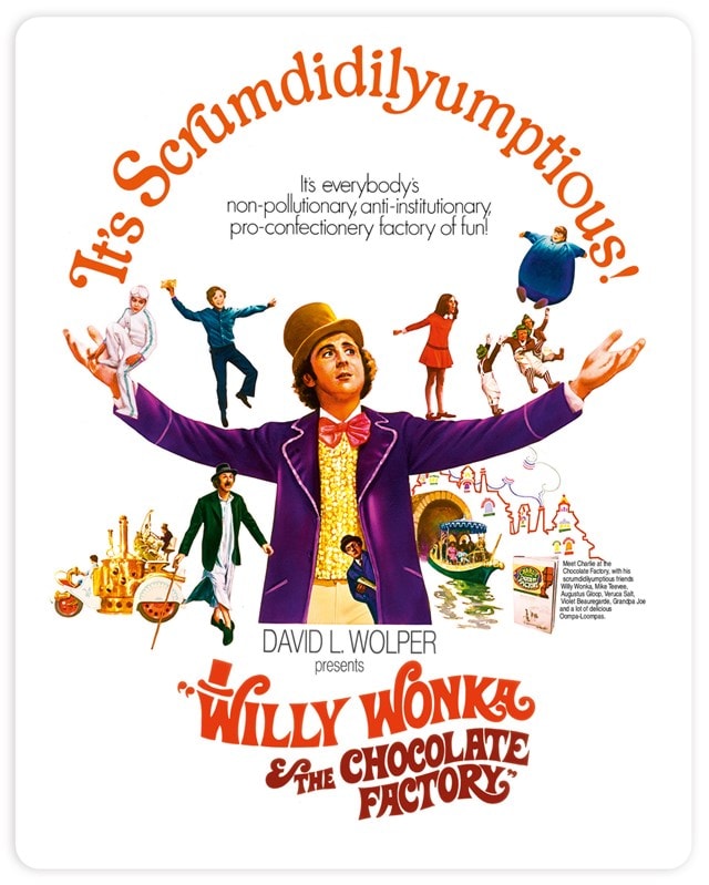 Willy Wonka & the Chocolate Factory Limited Edition Steelbook - 3