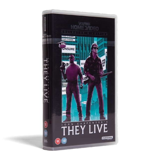 They Live VHS - Vice Press Collector's Edition - 2