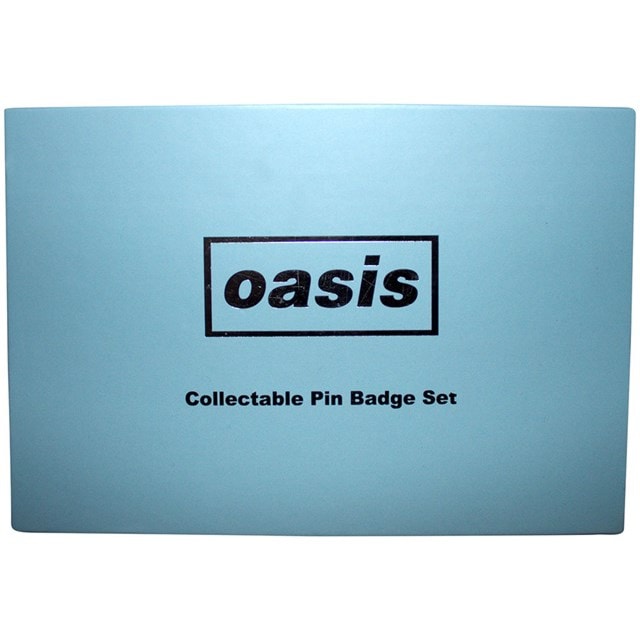 Oasis Logos Pin Badge Set - 2