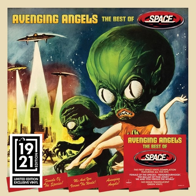 Avenging Angels - The Best of Space (hmv Exclusive): 1921 Edition Translucent Green Vinyl - 2