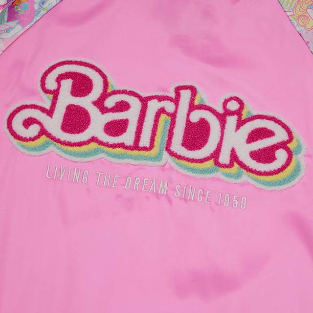 Barbie 65th Anniversary Loungefly Bomber Jacket (Small) - 8