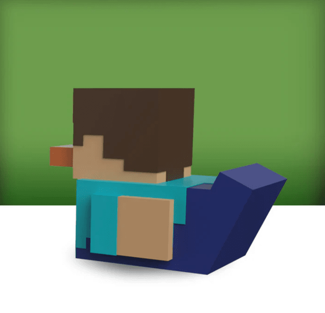 Steve Minecraft Mini Tubbz Boxed - 3