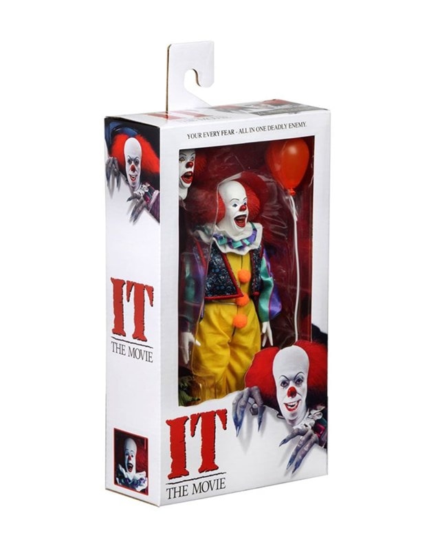 Pennywise (1990 Movie) IT Neca 8" Clothed Figure - 5