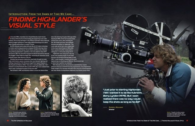 The Art & Making Of Highlander Hardaback By Jonathan Melville - 3