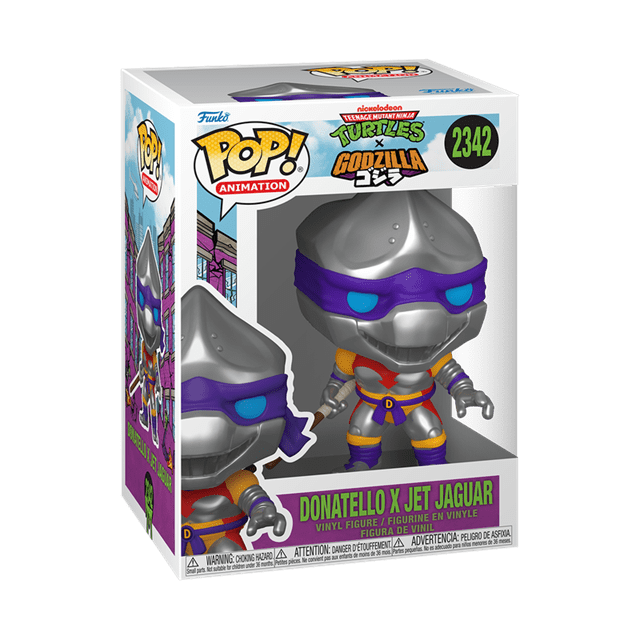 Donatello X Jet Jaguar 2342 Teenage Mutant Ninja Turtles X