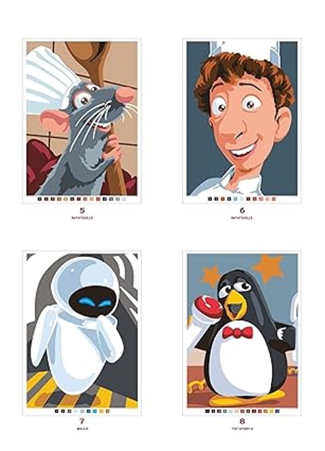 Pixar Disney Mystery Colouring Book By Jeremy Mariez - 3