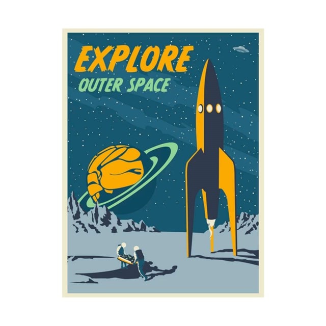 Explore Space Limited Edition Art Print - 1