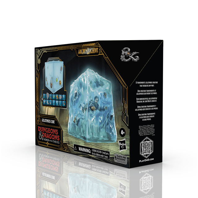 Dungeons & Dragons Honor Among Thieves Golden Archive Gelatinous Cube Collectible Figure - 6