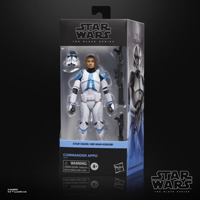 Commander Appo Obi-Wan Kenobi Star Wars Black Series Action Figure - 6