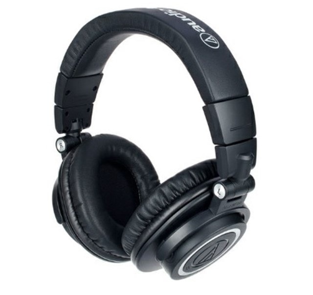 Audio Technica ATH-M50XBT2 Black Bluetooth Headphones - 1