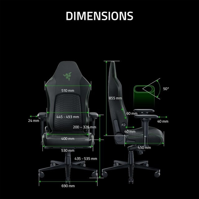 Razer Iskur V2 Gaming Chair - Green - 2