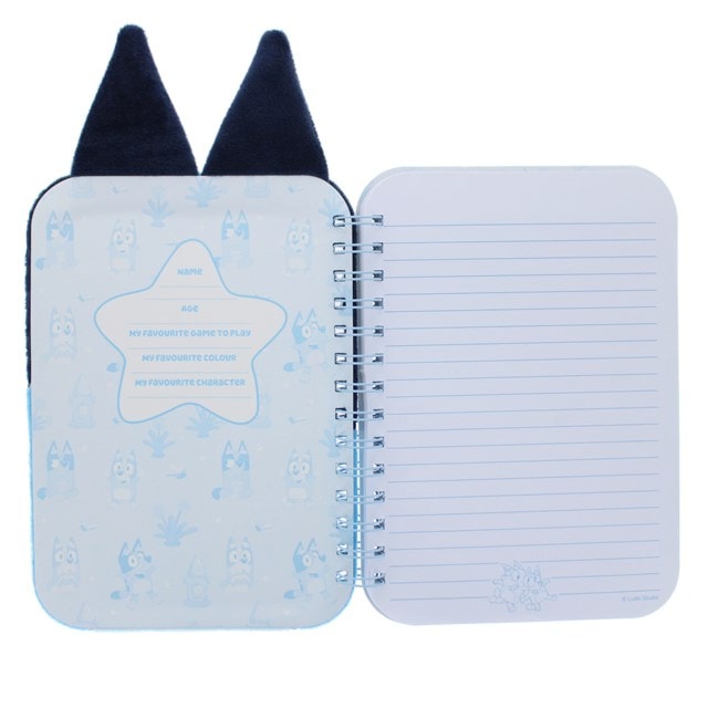 Bluey Plush Notebook - 3