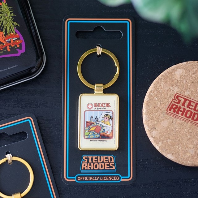 Sick Of Your Shit Steven Rhodes Keyring - 5