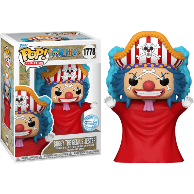 Buggy The Genius Jester 1778 One Piece Limited Edition Funko Pop Vinyl - 3