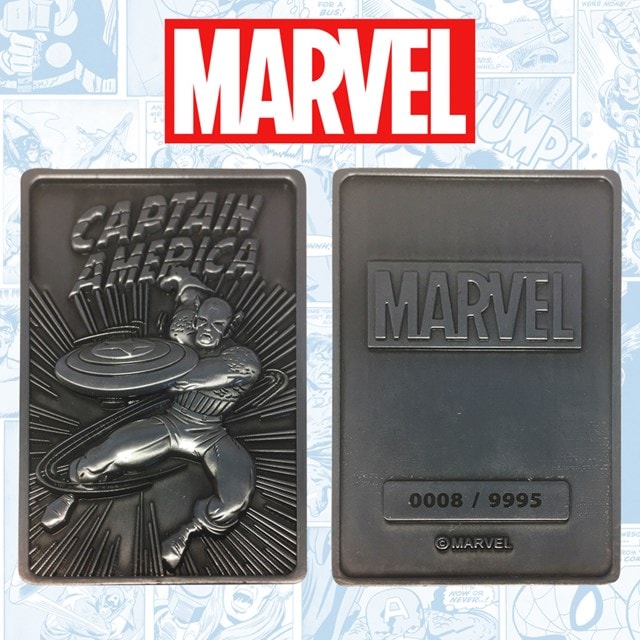 Captain America: Marvel Limited Edition Ingot Collectible - 2