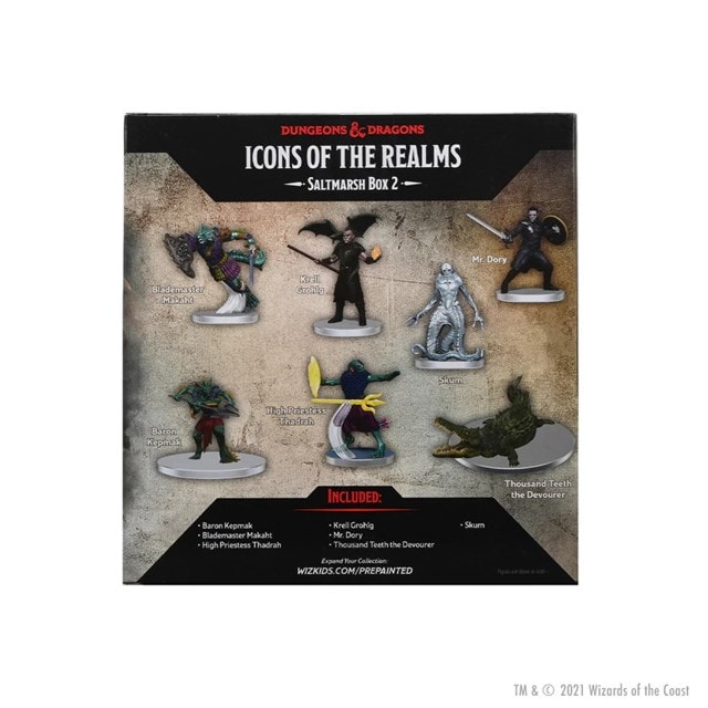 Saltmarsh Box 2 Dungeons & Dragons Icons Of The Realms Figurines - 4
