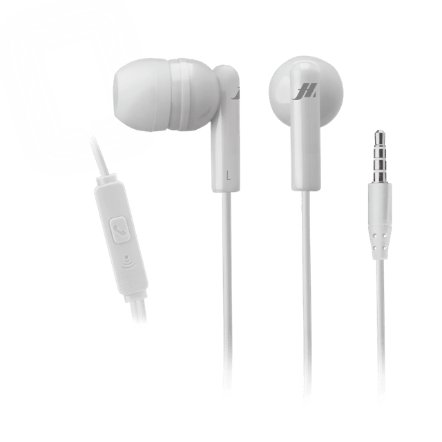 Music Hero Tune White Earphones - 2