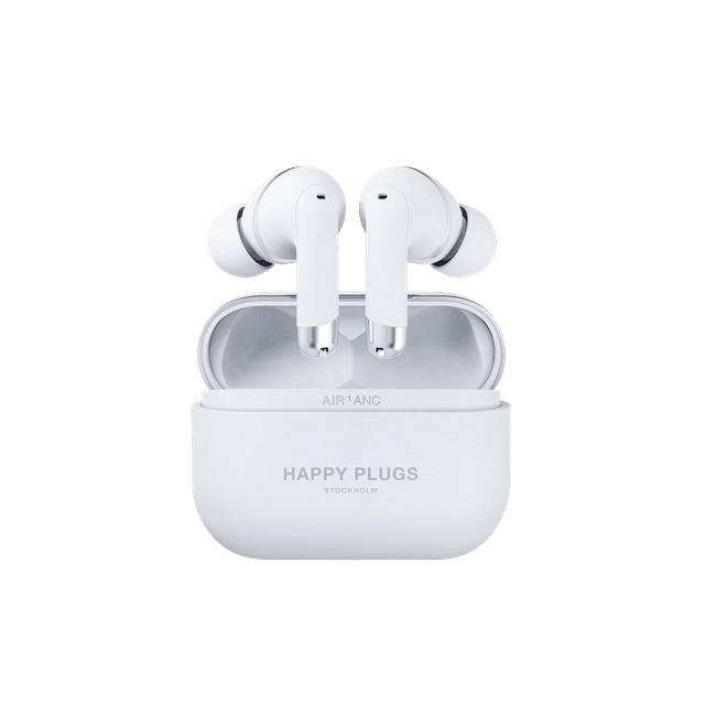 Happy Plugs Air 1 White ANC Wireless Earbuds - 3