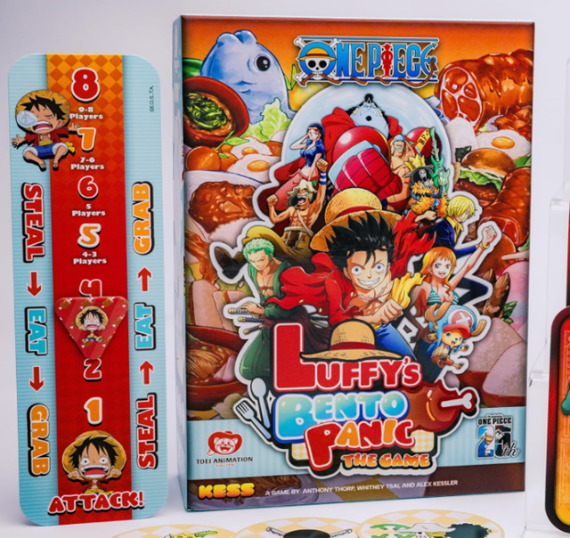 Luffy's Bento Panic One Piece Board Game - 3