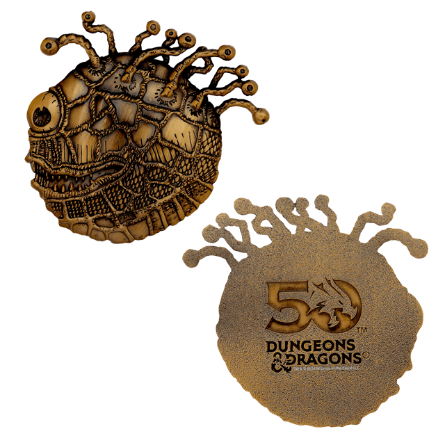 Dungeons & Dragons Beholder Twin 50th Anniversary Medallion Set - 2