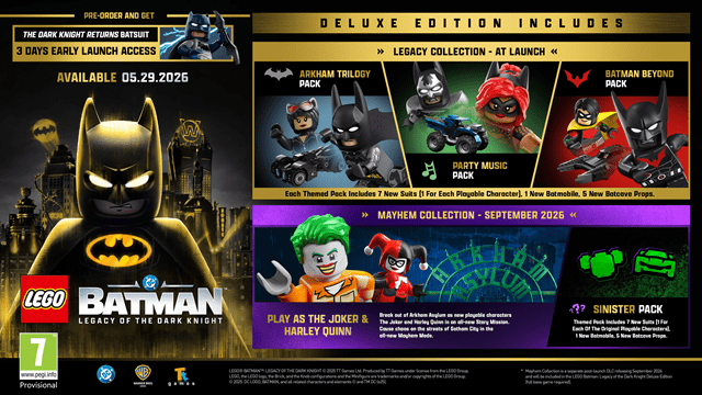 LEGO Batman: Legacy of The Dark Knight - Deluxe Edition  (XSX) - 2