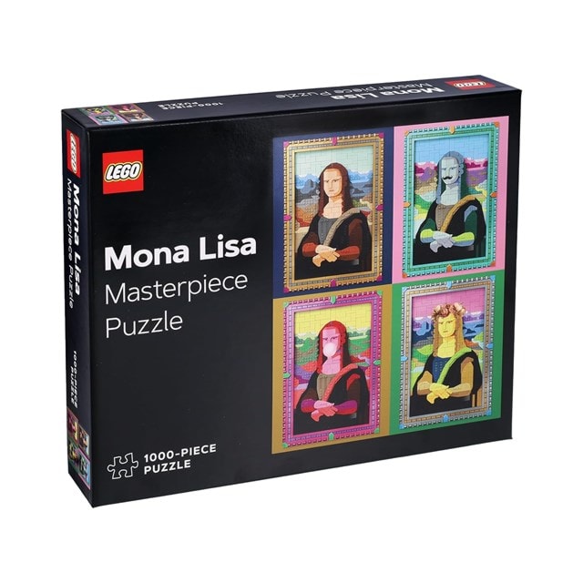 LEGO Mona Lisa Masterpiece 1000 Piece Jigsaw Puzzle - 1