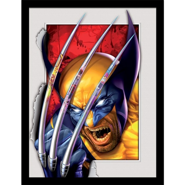 Wolverine X-Men Framed Breakout Collector Print - 1