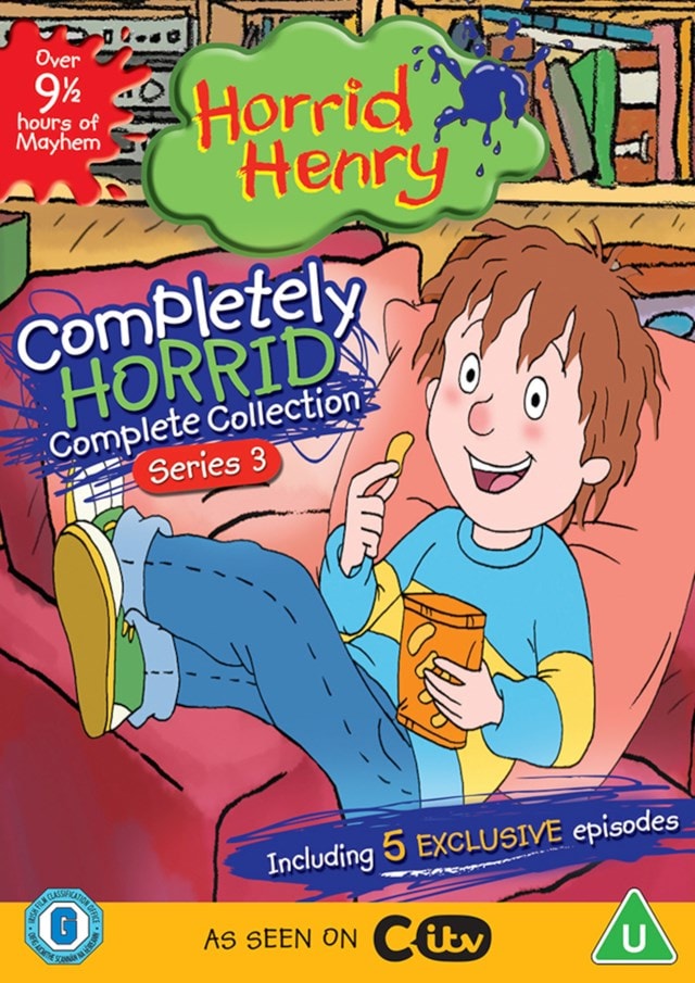 Horrid Henry: Completely Horrid Complete Collection - Series 3 | DVD Box  Set | Free shipping over £20 | HMV Store