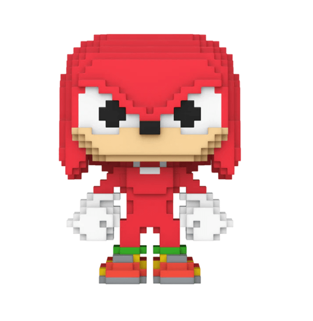 8 Bit Knuckles 35 Sonic The Hedgehog Funko Pop Vinyl - 1