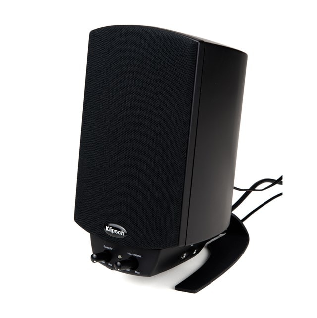 Klipsch Pro Media 2.1 BT Black Bluetooth Bookshelf Speakers With Subwoofer - 4
