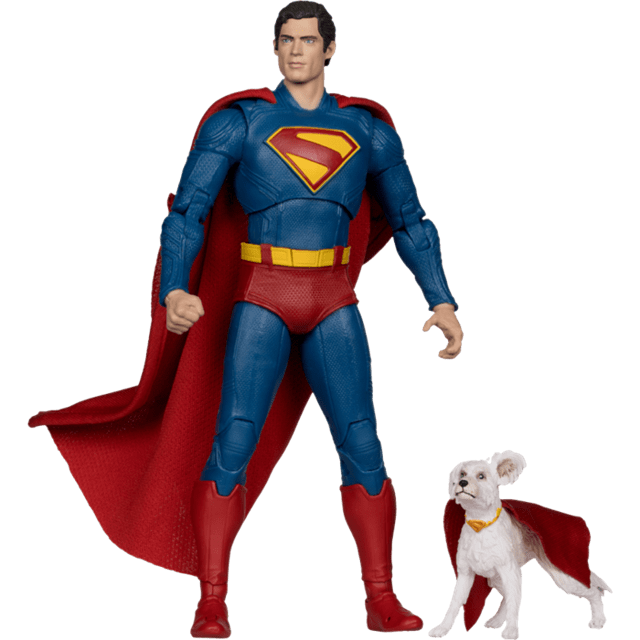 Superman With Krypto The Superdog Superman 2025 McFarlane Figurine - 1