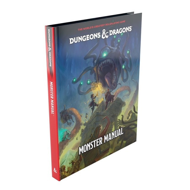 Dungeons & Dragons Dungeon Monster Manual 2024 Core Rulebook - 5