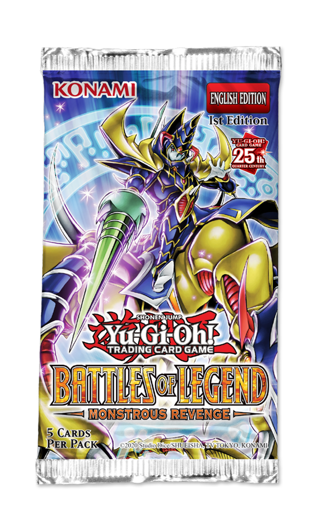 Battles Of Legend Monstrous Revenge Booster Yu-Gi-Oh Trading Cards - 6