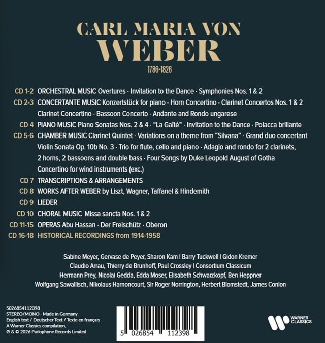 Weber: The Spirit of German Romanticism - 2