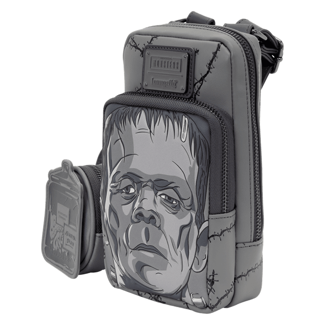 Frankenstein Universal Monsters Loungefly Crossbody Bag With Coin Bag - 2