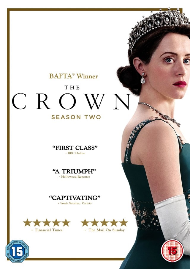 The Crown Season Two Dvd Box Set Free Shipping Over Hmv Store