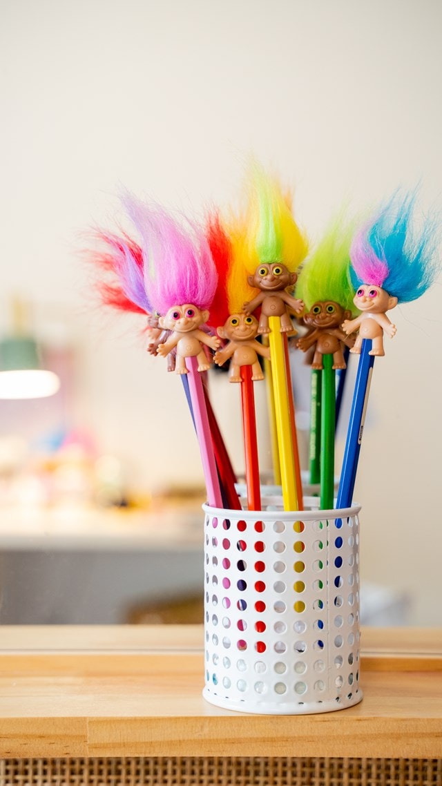 Trolls Pencil Topper Assortment Stationery - 5