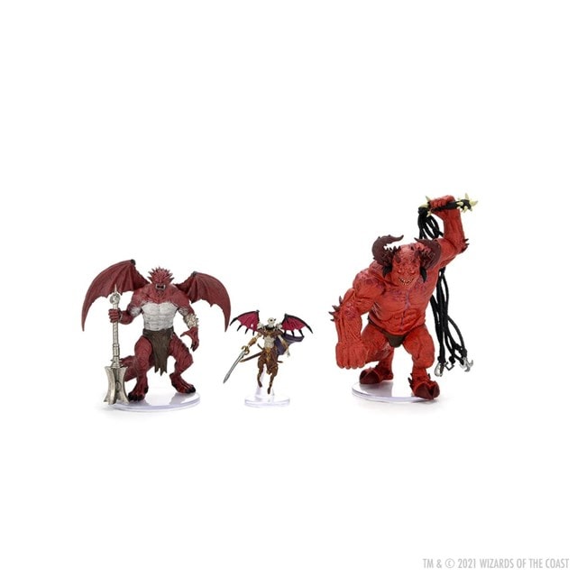 Archdevils - Hutijin, Moloch, Titivilus Dungeons & Dragons Icons Of The Realms Figurines - 2