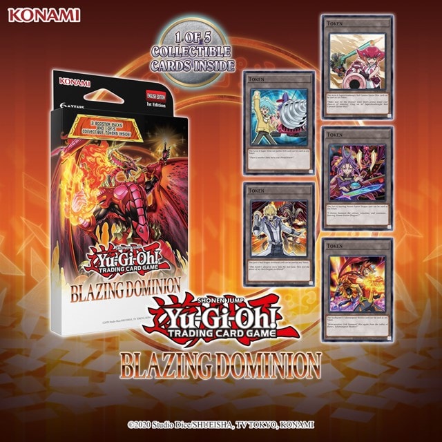 Blazing Dominion 3 Pack Tuckbox Yu-Gi-Oh! Trading Cards | HMV Store