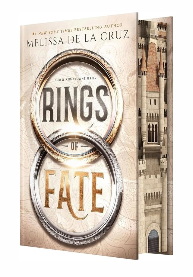 Rings Of Fate: Curses and Crowns Book 1 Hardback By Melissa De La Cruz - 2
